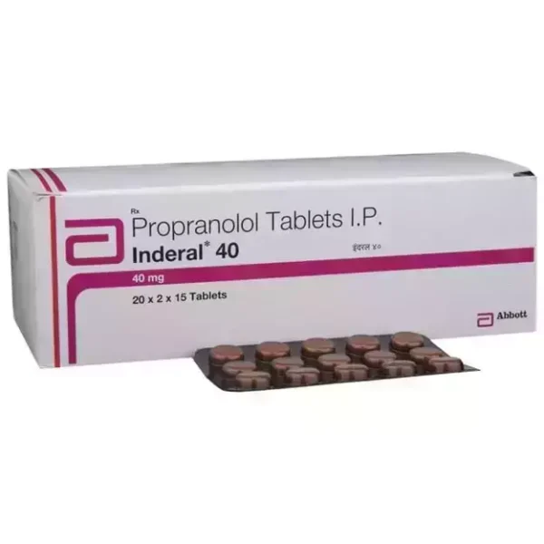 Inderal 40mg Tablet