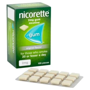 Nicorette gum 2mg