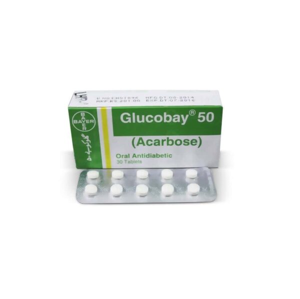 Glucobay 50mg Tablet